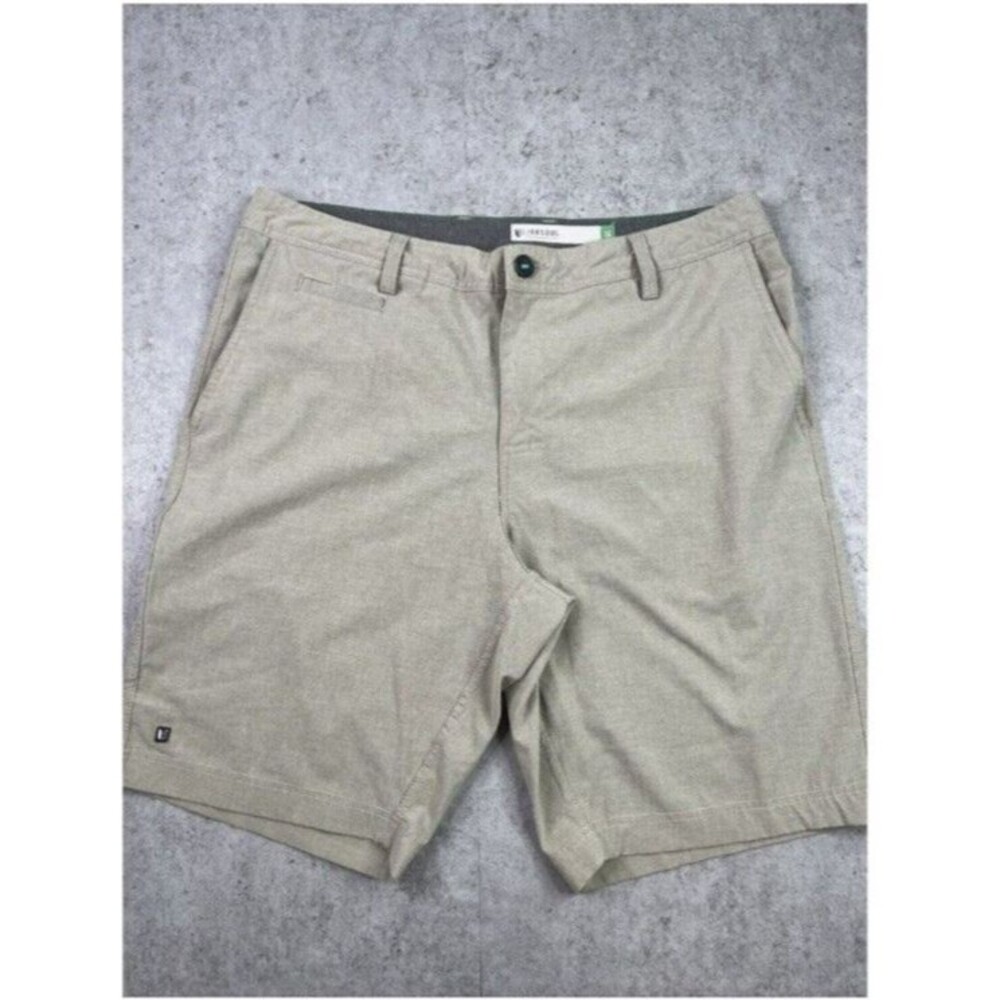 Linksoul Boardwalker Hybrid Golf Shorts Mens Size 36 Gray Stretch Performance